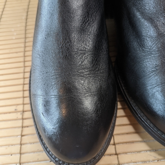Ariat Heritage Roper Boots Men's 9 EE Western Black Rancher Cowboy Gently Worn. - Picture 7 of 11